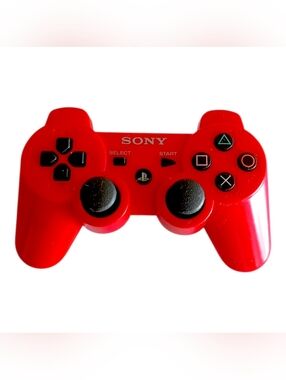 Sony Playstation 3 Dual Analog Wireless Controller PS3 Red